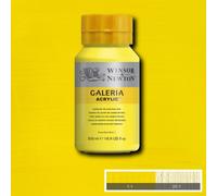 Peinture Acrylique en pot jaune de cadmium pâle 500ml - Winsor & Newton