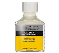 Winsor & Newton Galeria Vernis Brillant 75ml | Découvrez les gessos, les médium et les additifs - Supports acryliques polyvalents, parfaits pour les étudiants