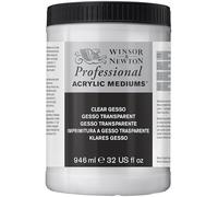Winsor & Newton Gesso Base acrylique transparente 1 l