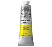 Winsor & Newton Griffin Alkyd Huile Tube 37ml 722 Jaune Citron Winsor