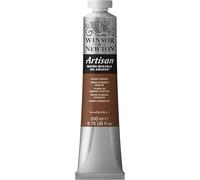 Winsor & Newton Huile Diluable à l’eau Artisan - Couleurs à l'huile Pour les Arts Plastiques - Sans Solvants, Se Diluer à l’eau, Tube de 200ML, Couleur Terre d'Ombre Brûlée