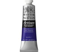 Winsor & Newton Huile Diluable à l’eau Artisan - Couleurs à l'huile Pour les Arts Plastiques - Sans Solvants, Se Diluer à l’eau, Tube de 37ML, Couleur Pourpre Dioxazine