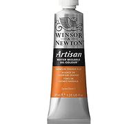 Winsor & Newton Huile Diluable à l’eau Artisan - Couleurs à l'huile Pour les Arts Plastiques - Sans Solvants, Se Diluer à l’eau, Tube de 37ML, Couleur Nuance de Jaune de Cadmium Orange
