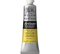 Winsor & Newton Huile Diluable à l’eau Artisan - Couleurs à l'huile Pour les Arts Plastiques - Sans Solvants, Se Diluer à l’eau, Tube de 37ML, Couleur Nuance de Jaune de Cadmium Pâle
