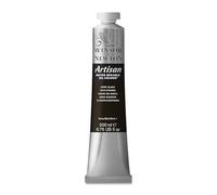 Winsor & Newton Huile Diluable à l’eau Artisan - Couleurs à l'huile Pour les Arts Plastiques - Sans Solvants, Se Diluer à l’eau, Tube de 200ML, Couleur Noir d'Ivoire
