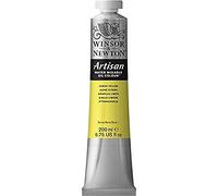 Winsor & Newton Huile Diluable à l’eau Artisan - Couleurs à l'huile Pour les Arts Plastiques - Sans Solvants, Se Diluer à l’eau, Tube de 200ML, Couleur Jaune Citron Imit
