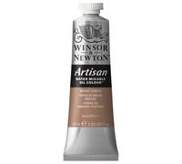 Winsor & Newton Huile Diluable à l’eau Artisan - Couleurs à l'huile Pour les Arts Plastiques - Sans Solvants, Se Diluer à l’eau, Tube de 37ML, Couleur Terre d'Ombre Brûlée