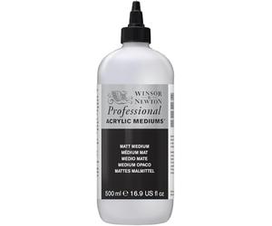 Winsor & Newton Médium mat pour acrylique 500 ml
