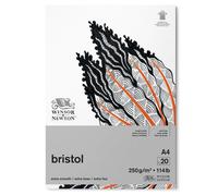 Winsor Newton Papier à Dessin Bristol A4 Blanc