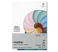 WINSOR & NEWTON PAPIER BLEEDPROOF BLOC 75G A4 50 FEUILLES