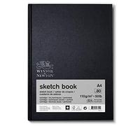 Winsor & Newton, Papier, Esquisse Cahier De Croquis Relie 110G A4 80F, Set de 80 Pièces