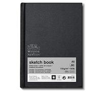 Winsor & Newton, Papier, Esquisse Cahier De Croquis Relie 110G A5 80F, Set de 80 Pièces