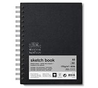 Winsor & Newton – Cahier de croquis Papier Esquisse spirale 170 g A5 50 feuilles