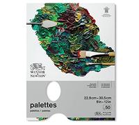 Winsor & Newton Papier palettes pelables – bloc 22,9 × 30,5 cm – 50 feuilles