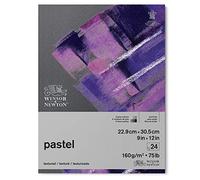 Winsor & Newton, Papier, Pastel Bloc 6 Couleurs Gris 160G 22,9X30,5Cm 24F, 22,9x30,5 cm