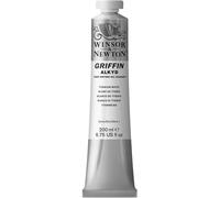 Winsor & Newton Griffin 200ml Alkyd Tube de peinture à l'huile séchage rapide - Titanium Blanc