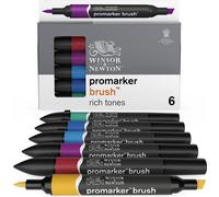 Winsor & Newton Pinceau et ciseau à tracer, 6 pièces TONS RICHES