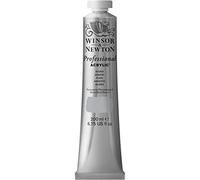 Winsor & Newton Professional Acrylique Tube 200ml 617 Argent