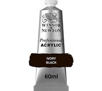 Winsor & Newton Professional Acrylique Tube 60ml 331 Noir d'Ivoire