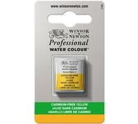 Winsor & Newton Professional Water Colour - Peinture - aquarelle - jaune sans cadmium - transparent - demi-plateau