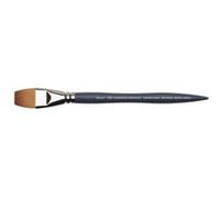 Winsor & Newton Pinceau plat court 25 mm – Aquarelle professionnelle – synthétique
