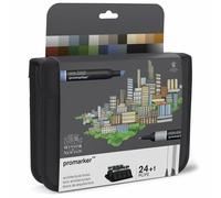 Winsor & Newton - Set Promarker Architecture - Trousse x24
