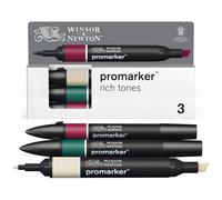 Winsor & Newton Promarker Set de 3 Tons Rich