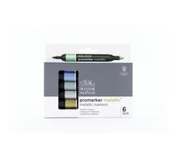 Winsor & Newton Promarker Metallic – Set de 6