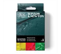 Winsor & Newton Winton Huile Set de 3 tubes 37ml Fluorescents