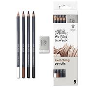 Winsor & Newton Studio Collection Crayons Esquisse X4 + 1 gomme