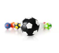 Winspeed Lot De 10 Kickerball Noir/Blanc 35 mm