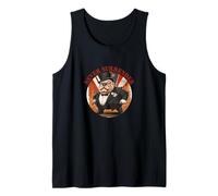Winston Churchill British Bulldog Cartoon Never Surrender Débardeur