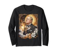 Winston Churchill Coquette de Pâques chrétienne de la Seconde Guerre Mondiale Britannique Manche Longue