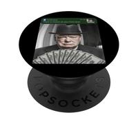 Winston Churchill : « Il y a du Mouvement à Votre Porte d'entrée » Histoire PopSockets PopGrip Adhésif