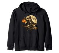 Winston Churchill Jack O Lantern Pumpkin Moon Balai Sweat à Capuche
