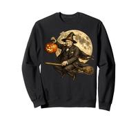Winston Churchill Jack O Lantern Pumpkin Moon Balai Sweatshirt
