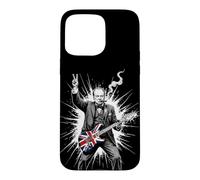 Winston Churchill Jeu de Guitare à Bascule Humour Vintage Coque pour iPhone 15 Pro Max
