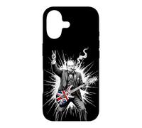 Winston Churchill Jeu de Guitare à Bascule Humour Vintage Coque pour iPhone 17