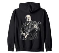 Winston Churchill Jouant de la Guitare électrique à Bascule Humour Sweat à Capuche