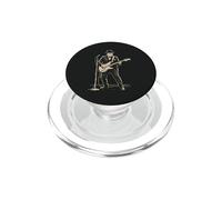 Winston Churchill Joue de la Guitare électrique Rock History 2 PopSockets PopGrip pour MagSafe