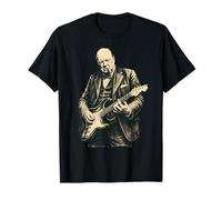 Winston Churchill Joue de la Guitare Rocker Cool Retro Vintage T-Shirt