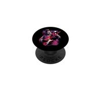 Winston Churchill Loup-Garou Jouant de la Guitare Full Moon Britannique PopSockets PopGrip Adhésif