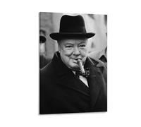 Winston Churchill Poster Art Papier peint (1) Poster d'œuvres d'art cool Impression sur toile à suspendre 20 x 30 cm