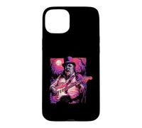 Winston Churchill Vampire Jouant de la Guitare British Music Band Coque pour iPhone 15 Plus