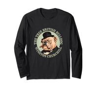 Winston Churchill - Véritable Bouledogue Britannique - Histoire Britannique Manche Longue