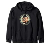 Winston Churchill - Véritable Bouledogue Britannique - Histoire Britannique Sweat à Capuche