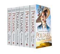 Winston Graham Poldark Volume 1 à 6 livres Collection Set A Novel of Cornwall (Ross Poldark, Demelza, Jeremy Poldark, Warleggan, The Black Moon, The Four Swans)