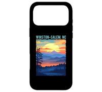 Winston-Salem NC USA Motif Coucher de Soleil Coque pour iPhone 17 Pro Max