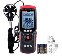 Wintact Station météo anémomètre enregistreur de données de compteur de vitesse du vent avec direction du vent volume du vent température humidité et logiciel PC