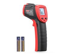 Wintact Thermomètre Laser Infrarouge,-50℃ à 530℃, pistolet thermomètre sans contact,postuler à cuisine,voiture, industriel(Pas pour l'homme)